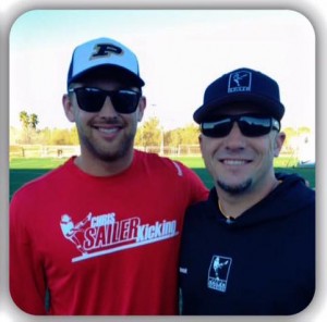 Left to right: Carson Wiggs holds private and group session regularly in Texas. He is pictured here with Chris Sailer.