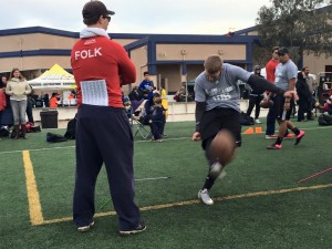 Left: Erik Folk, Senior CSK Staff member, holds lessons in Southern California.